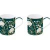 Easy Life Ensemble de 2 mugs ROYAL PEONIES> Petit Dejeuner|Royal Peonies