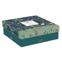 Easy Life Ensemble de 6 petites tasses à espresso de 100 ml avec soucoupes, dans une boîte cadeau MANDALAY><noscript><img width=