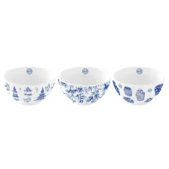 Easy Life Ensemble de 3 petits bols PADOGA> Ethnique|Services De Table En Porcelaine
