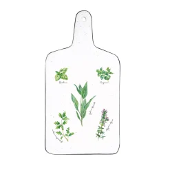 Easy Life Ensemble de 4 plateaux à fromage en porcelaine, dimensions 34,5×18 cm HERBARIUM> Quotidienne|Cuisine