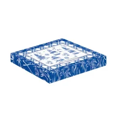 Easy Life Ensemble de 4 porte-sachets de thé PADOGA> Ethnique|Pagoda