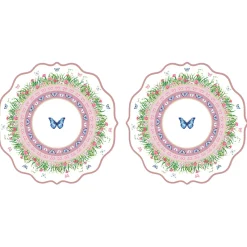 Easy Life Ensemble de 2 sets de table SPRING PARADE> Romantique|Services De Table En Porcelaine​