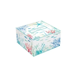 Easy Life Ensemble de 2 tasses à café avec soucoupe Under The SEA> Maritime|Petit Dejeuner