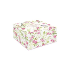 Easy Life Ensemble de 2 tasses à café avec soucoupes SPRING TIME> Romantique|Petit Dejeuner