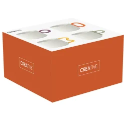 Easy Life Ensemble de 4 tasses CREATIVE> Petit Dejeuner|Creative
