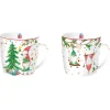 Easy Life Ensemble de 2 tasses Ready For CHRISTMAS> Noël|Petit Dejeuner
