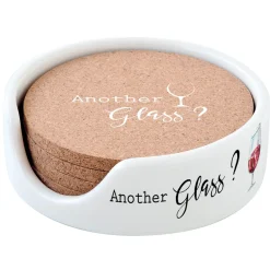 Easy Life Ensemble de 4dessous de verre avec boîte (ou étui) KITCHEN ELEMENTS> Quotidienne|Services De Table En Porcelaine