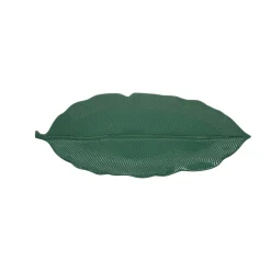 Easy Life Feuille en porcelaine 39×16 cmTROPICAL LEAVES GREEN> Moderne|Services De Table En Porcelaine​