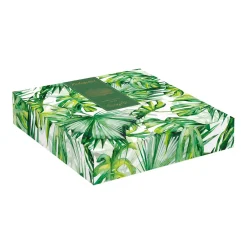 Easy Life Feuille en porcelaine en forme de ginko, 35×29 cm LEAVES LIGHT GREEN> Moderne|Services De Table En Porcelaine​