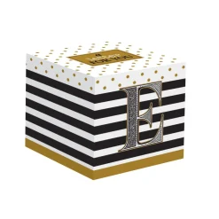 Easy Life Gobelet à café en porcelaine 100 ml dans une boîte A LETTER FOR YOU «E»> Tasse En Cadeau|Petit Dejeuner