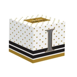 Easy Life Gobelet à café en porcelaine 100 ml dans une boîte A LETTER FOR YOU «I»> Tasse En Cadeau|Petit Dejeuner