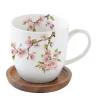Easy Life Mug avec couvercle SAKURA> Nature|Petit Dejeuner