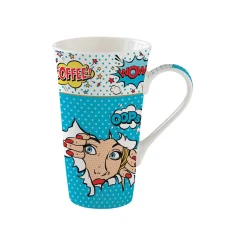 Easy Life Mug de 600 ml POP ART> Coffret Cadeau|Petit Dejeuner