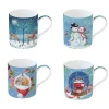 Easy Life Mug en porcelaine With Love At CHRISTMAS Ass2> Noël|Petit Dejeuner