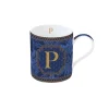 Easy Life Mug MONOGRAM P> Tasse En Cadeau|Petit Dejeuner