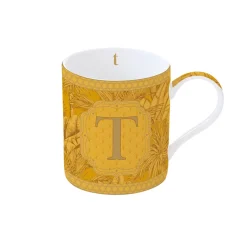 Easy Life Mug MONOGRAM T> Tasse En Cadeau|Petit Dejeuner