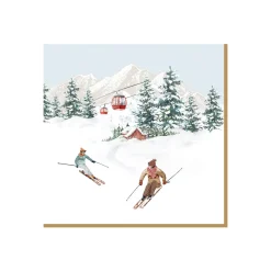 Easy Life Paquet de 20 serviettes CHALET> Noël|Services De Table En Porcelaine​