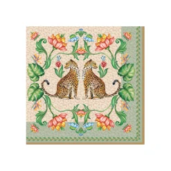 Easy Life Paquet de 20 serviettes JUNGLE VIBES> Services De Table En Porcelaine​|Jungle Vibes