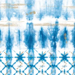 Easy Life Paquet de 20 serviettes Shibori> Services De Table En Porcelaine