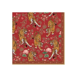 Easy Life Paquet de serviettes BENGALA> Ethnique|Services De Table En Porcelaine​