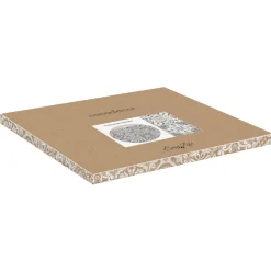 Easy Life Planche à découper en porcelaine Ø26 cmCasa Decor GREY> Cuisine