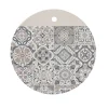 Easy Life Planche à découper en porcelaine Ø22 cm Casa Decor GREY> Cuisine