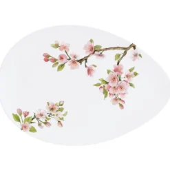Easy Life Plateau de service 24×16,5 cm SAKURA> Nature|Services De Table En Porcelaine