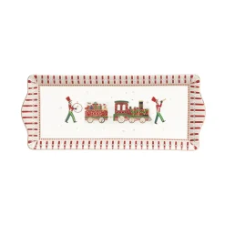 Easy Life Plateau de service POLAR EXPRESS> Noël|Services De Table En Porcelaine​