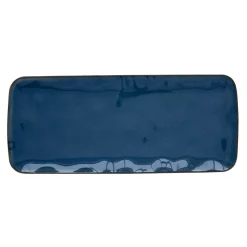 Easy Life Plateau rectangulaire en porcelaine de 36×16 cm INTERIORS BLUE> Moderne|Interiors