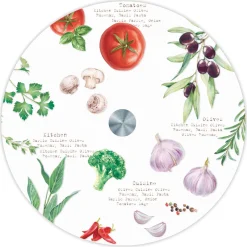 Easy Life Plateau tournant en verre HOME & KITCHEN> Services De Table En Porcelaine|Home & Kitchen