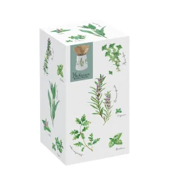 Easy Life Porte-ustensiles en porcelaine Ø15 cm, hauteur 19 cm D HERBARIUM> Quotidienne|Cuisine