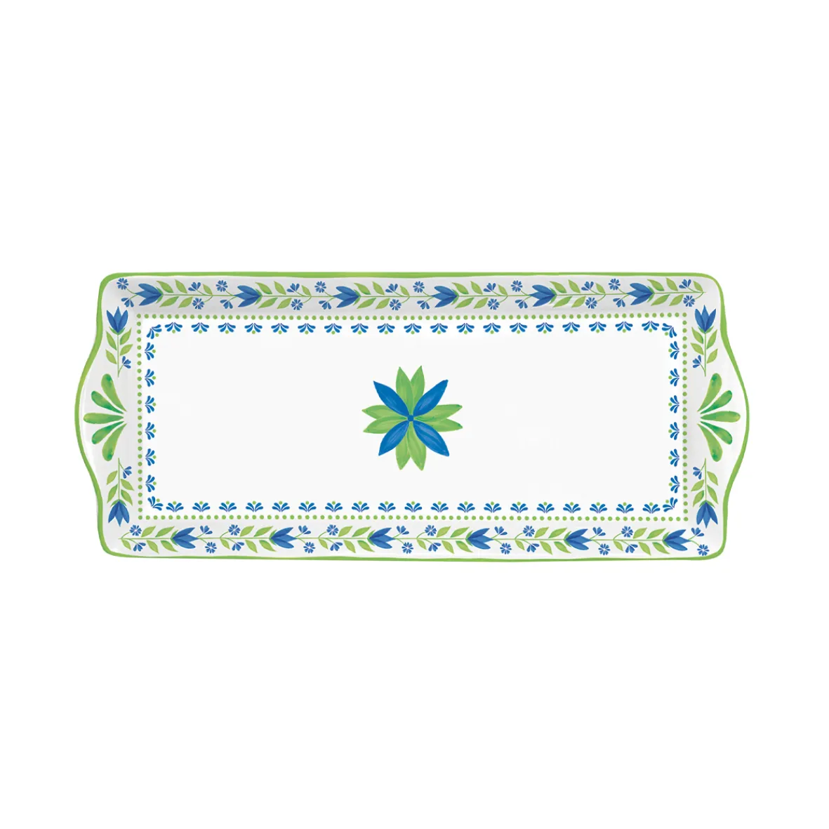 Easy Life Service de plateau 35 x 15 cm FLOWERS GARDEN> Services De Table En Porcelaine|Flowers Garden