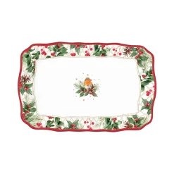 Easy Life Service de plateau CHRISTMAS BERRIES> Services De Table En Porcelaine|Christmas Berries