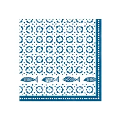 Easy Life Serviettes En Papier 33X33 cm SEA SHORE> Maritime|Services De Table En Porcelaine​