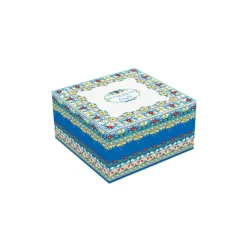 Easy Life Set de 2 tasses avec soucoupes MEDITERRANEO BLUE> Petit Dejeuner