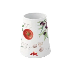 Easy Life Set de 5 ustensiles de cuisine en bambou avec support en porcelaine HOME & KITCHEN> Cuisine|Home & Kitchen