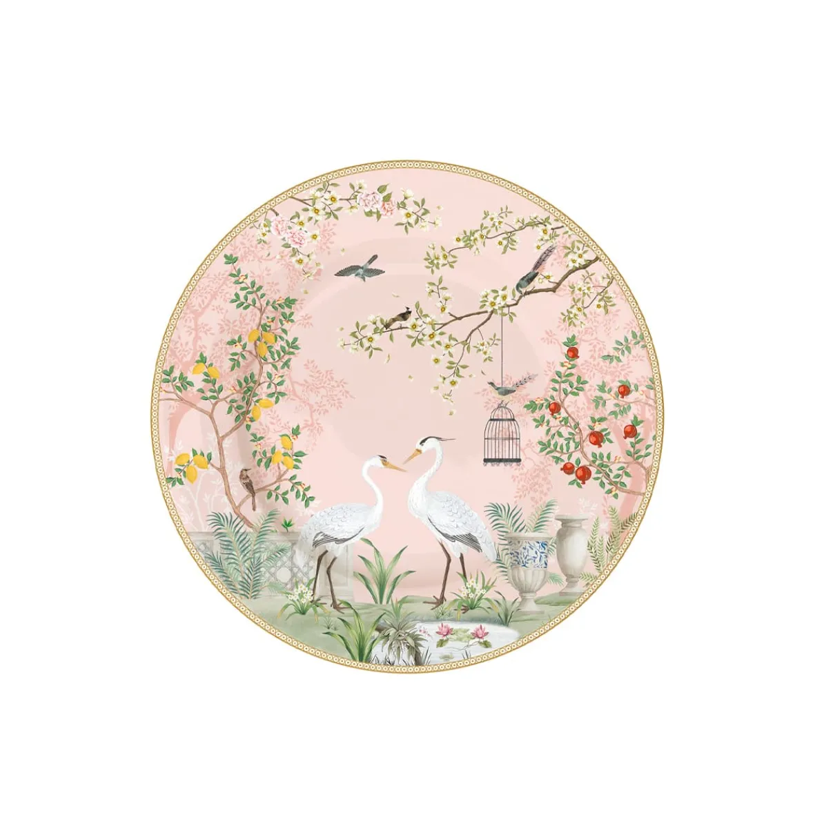 Easy Life Set de vaisselle 18 pcs JARDIN DE REVES> Nature|Services De Table En Porcelaine