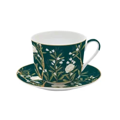 Easy Life Tasse à déjeuner avec soucoupe ROYAL PEONIES> Petit Dejeuner|Royal Peonies