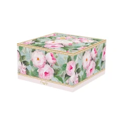 Easy Life Tasse à petit-déjeuner avec soucoupe ROSES IN BLOOM> Romantique|Petit Dejeuner