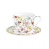 Easy Life Tasse à petit-déjeuner GARDEN DREAMS> Romantique|Petit Dejeuner