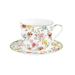 Easy Life Tasse à petit-déjeuner GARDEN DREAMS> Romantique|Petit Dejeuner