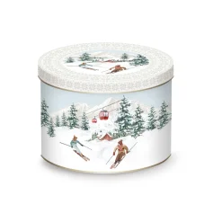 Easy Life Tasse avec boîte en métal CHALET> Noël|Petit Dejeuner