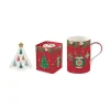 Easy Life Tasse avec porte-sachet de thé JINGLE BELLS> Petit Dejeuner|Jingle Bells