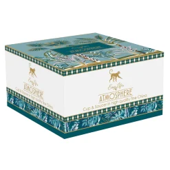 Easy Life Tasse de petit déjeuner avec soucoupe Atmosphere JUNGLE> Coffret Cadeau|Petit Dejeuner