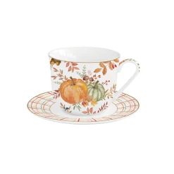 Easy Life Tasse de petit déjeuner avec assiette 400 ml HARVEST> Petit Dejeuner|Harvest