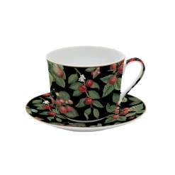 Easy Life Tasse de petit déjeuner avec soucoupe ORCHARD> Nature|Petit Dejeuner