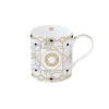 Easy Life Tasse en porcelaine de 350 ml MONOGRAM O> Tasse En Cadeau|Petit Dejeuner