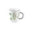 Easy Life Tasse en porcelaine de 350 ml HERBARIUM> Quotidienne|Petit Dejeuner