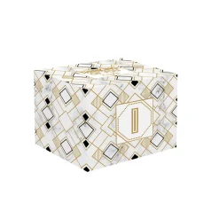 Easy Life Tasse en porcelaine de 350 ml MONOGRAM I> Tasse En Cadeau|Petit Dejeuner