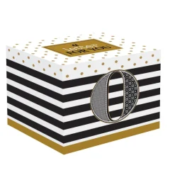 Easy Life Tasse individuelle 350 ml en porcelaine dans une boîte A LETTER FOR YOU «O»> Tasse En Cadeau|Petit Dejeuner